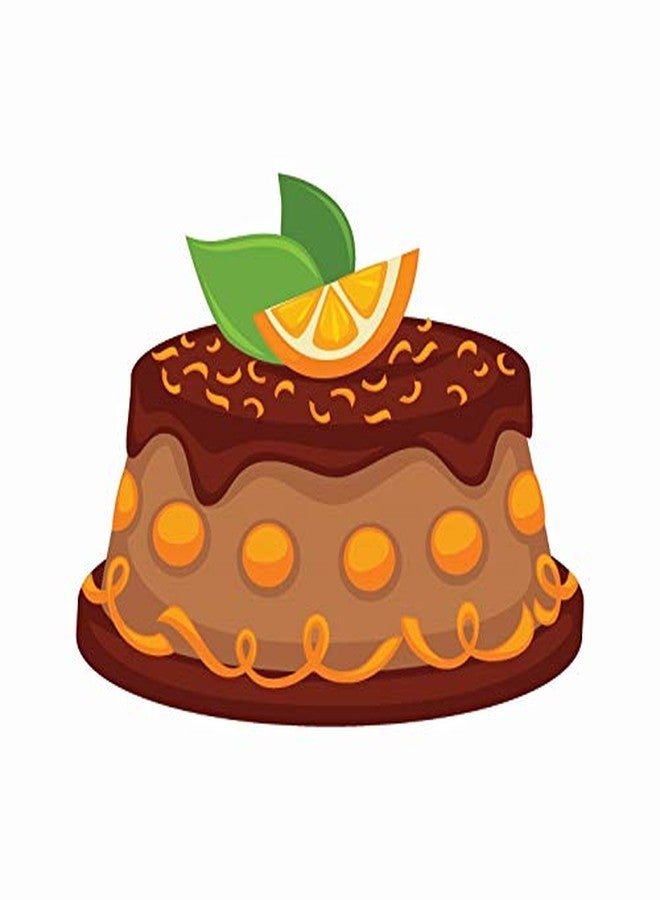 Bhai Please Cake Wooden Fridge Magnet (Pack of 1 pc) Size : 3 inches Cooking, Bakery, Dessert, Chef, Foodie, Food Kitchen Quotes Magnet Gift and Decor - Image 1
